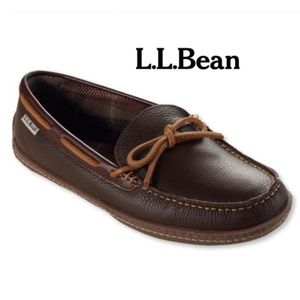 L.L. Bean Shoes - L.L.Bean MensLeatherLoaferShoe/Slipper-never worn L.L. Bean Shoes - L.L.Bean MensLeatherLoaferShoe/Slipper-never worn